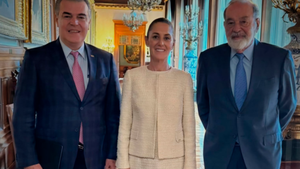 Claudia-sheinbaum-carlos-slim - La Razón Nl