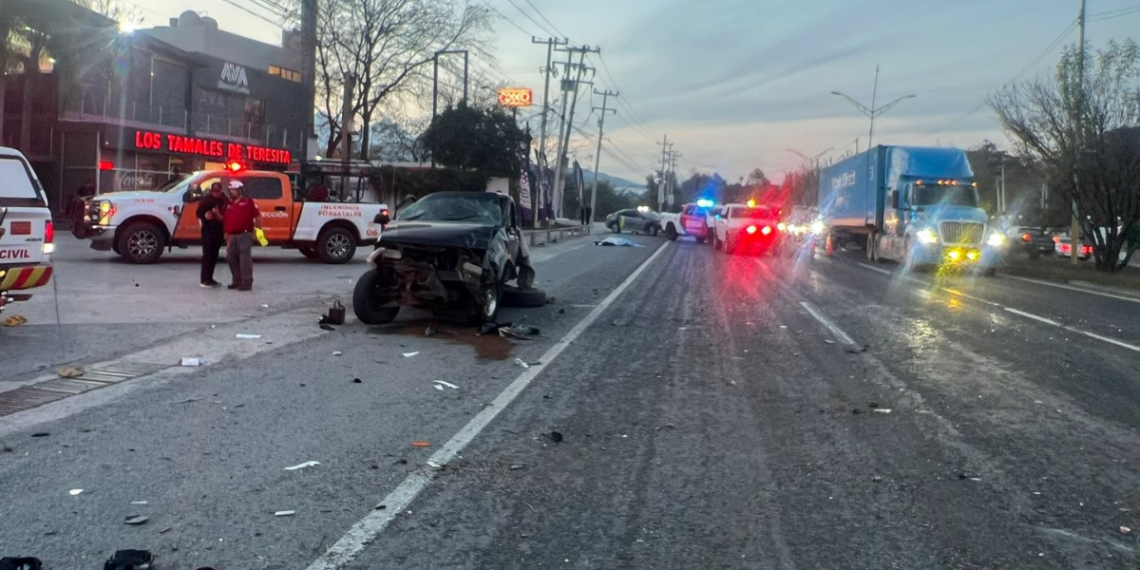 Accidente-en-carretera-nacional-santiago-el-faisán-choque-vial-carretera-nacional - La Razón Nl Accidente-en-carretera-nacional-santiago-el-faisán-choque-vial-carretera-nacional - La Razón Nl