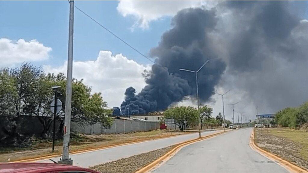Incendio-en-aceitera-de-zuazua - La Razón Nl
