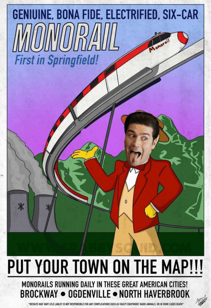 Monorriel-samuel - La Razón Nl Imagen De Los Simpson Con La Cara De Samuel García Sobrepuesta Para Un Meme Alusivo Al Metro De Nuevo León. - La Razón Nl